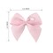 50pcs Boutique Mini Pink Satin Ribbon Bows Flowers Appliques DIY Craft for Sewing Scrapbooking Wedding and Gift